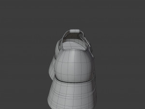 t bar shoes 3Dモデル