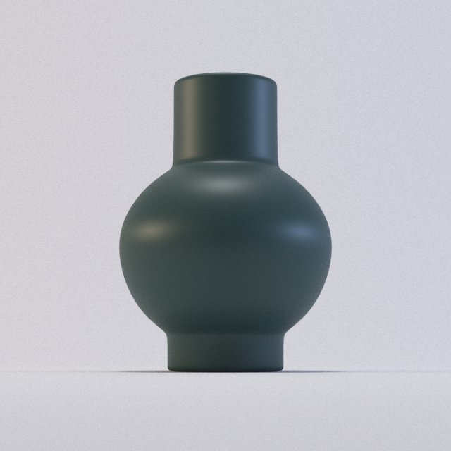lundstrom vase 3D 模型 .c4d .max .obj .3ds .fbx .stl .blend 