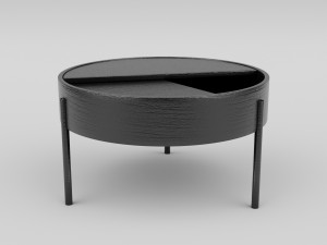 arc table - wide 3D Модель