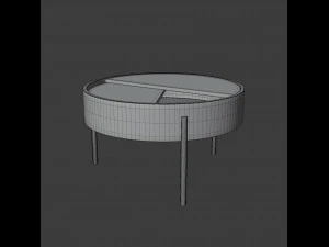 mesa de arco - ancha Modelo 3D