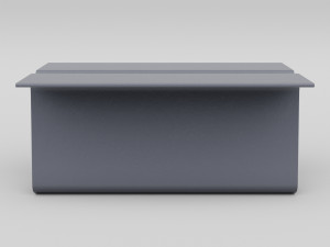 extruded table 2 Model 3D