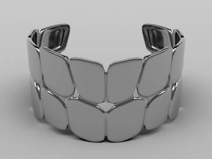 bracelet niloticus &eacute;clat Modèle 3D