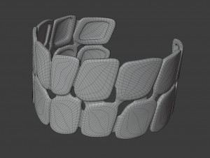 niloticus eclat bracelet 3D Model