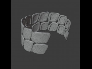 niloticus eclat bracelet 3D Model