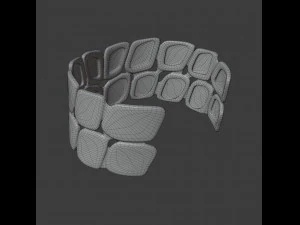 Niloticus Eclat Armband 3D Modell