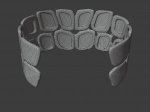 niloticus eclat bracelet 3D Model