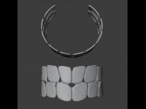 niloticus eclat bracelet 3D Model