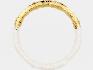 enamel and gold plated bangle Modelo 3D
