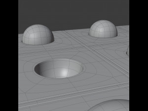 tic tac toe set 3D Model