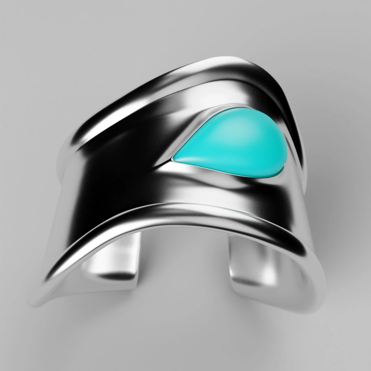small bone cuff 3D Model .c4d .max .obj .3ds .fbx .stl .blend 