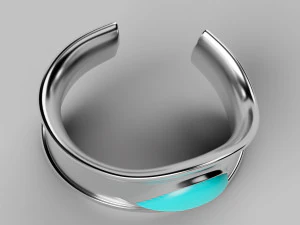 small bone cuff 3D Model