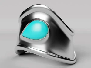 small bone cuff 3D Model