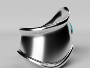 small bone cuff Modelo 3D