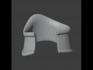 small bone cuff 3D Model
