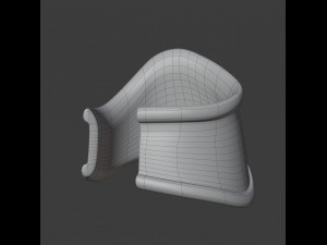 small bone cuff Modelo 3D