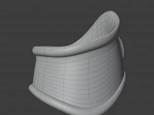 small bone cuff 3D Model