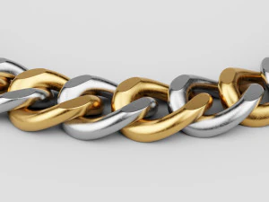 collar de cadena Modelo 3D