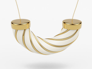 twisted necklace 3Dモデル
