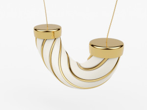 twisted necklace 3Dモデル