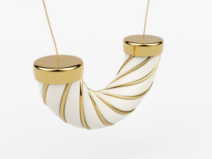 twisted necklace 3Dモデル