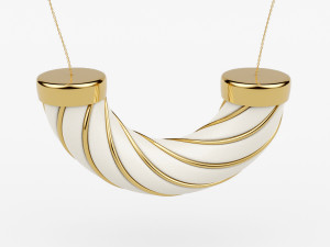 twisted necklace 3Dモデル