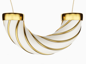 twisted necklace 3Dモデル