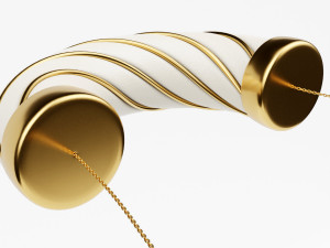 twisted necklace 3Dモデル