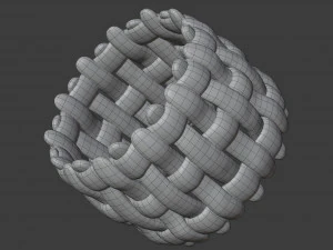 intrecciato ring 3D Model