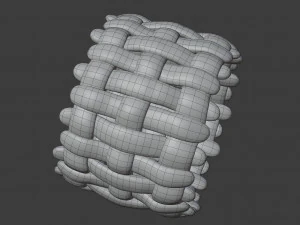intrecciato ring 3D Model