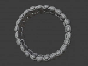 intrecciato ring 3D Model