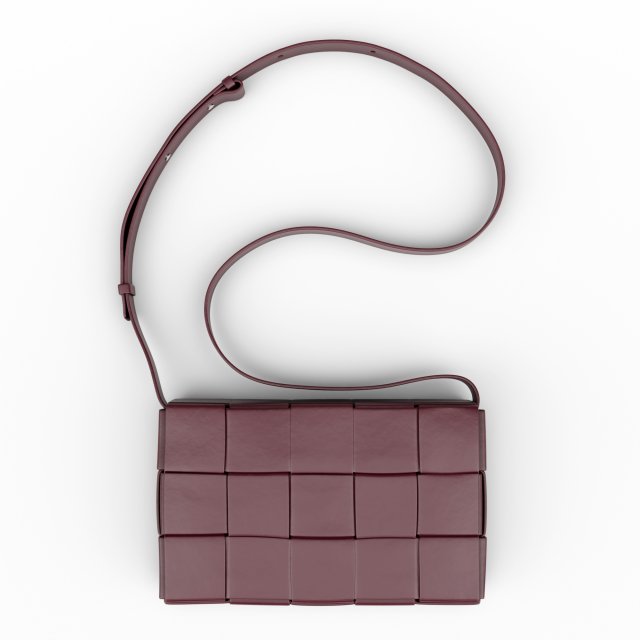 cassette bag 3D Model .c4d .max .obj .3ds .fbx .stl .blend 