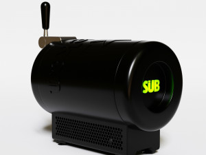 the sub draught beer machine 3Dモデル
