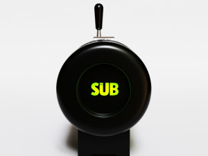 the sub draught beer machine 3Dモデル