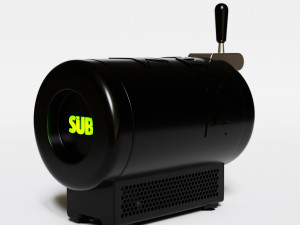 the sub draught beer machine 3Dモデル