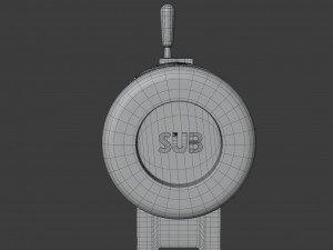 the sub draught beer machine 3Dモデル