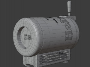 the sub draught beer machine 3Dモデル