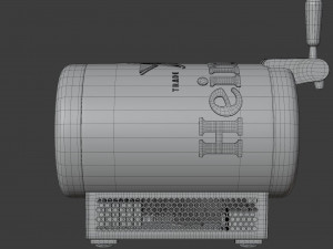 the sub draught beer machine 3Dモデル