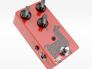 jam pedals delay llama 3D Model