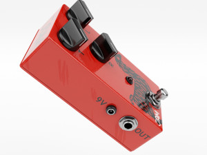 jam pedals delay llama Modelo 3D