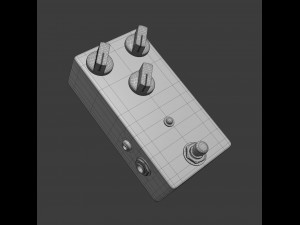 jam pedals delay llama Modelo 3D