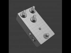 jam pedals delay llama 3D Model