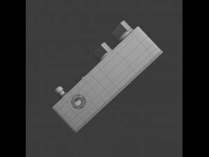 jam pedals delay llama 3D Model