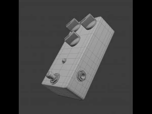 jam pedals delay llama 3D Model