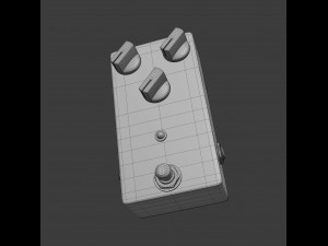 jam pedals delay llama Modelo 3D