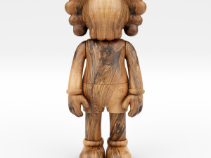 Kaws wood companion 3D Model