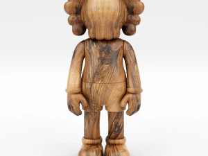 Kaws wood companion 3D Model
