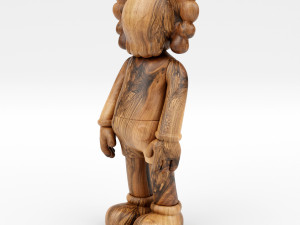 Kaws wood companion 3D Model