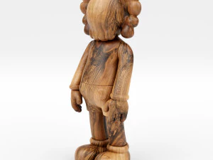Kaws wood companion 3D Model