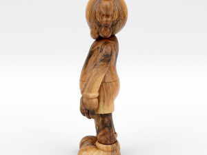 Kaws wood companion 3D Model