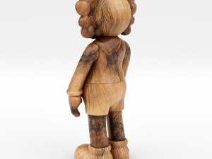 Kaws wood companion 3D Model